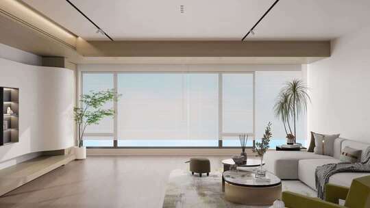 现代家居客厅空镜合集