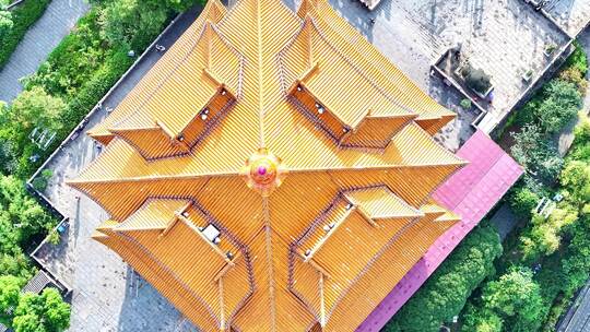 武汉黄鹤楼城市全景俯瞰