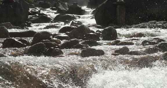 5K-河流高速升格，溪流河水水流生态水资源