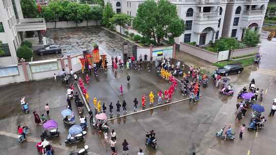 中国广东省揭阳市普宁市益岭村英歌舞