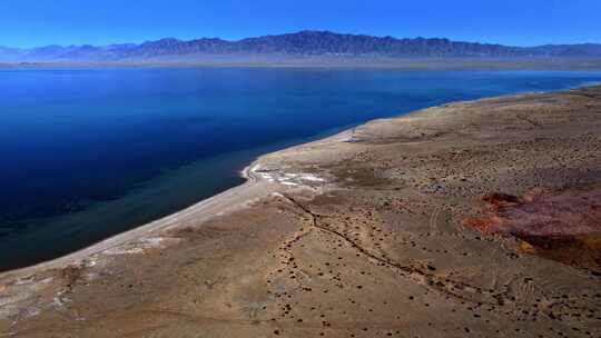 自然风光 小柴旦湖 高原湖面 大气湖水