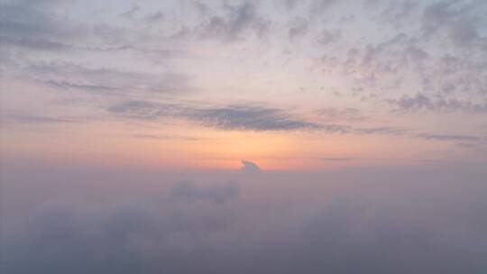 武汉夏日天空积云延时摄影风光