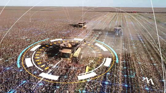 4k科技农业智慧农业5G生产