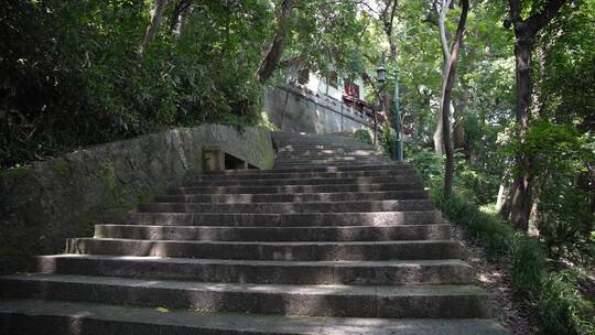 杭州西湖宝石山风景视频