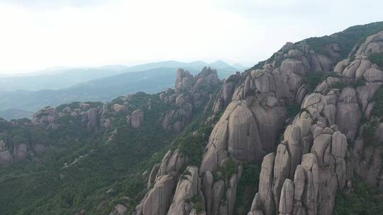 航拍福建太姥山