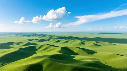 草原上升起不落的太阳4K