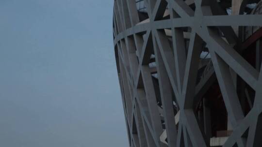 鸟巢体育馆北京视频素材模板下载