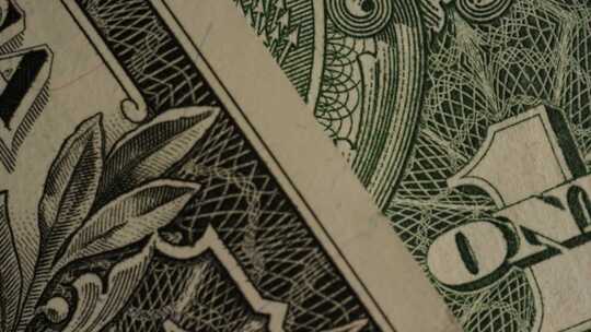 美国货币（货币）的旋转镜头-MONEY 489