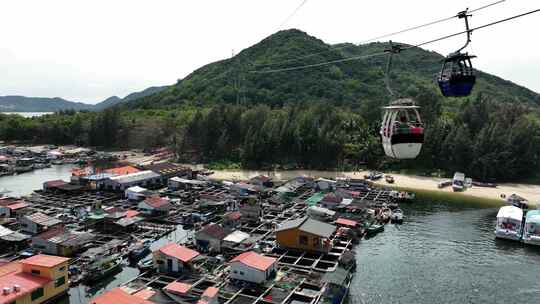 海南省海南岛陵水疍家鱼排