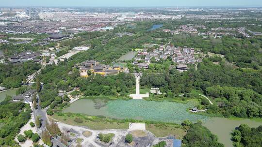 扬州唐城遗址博物馆扬州城市宣传视频素材模板下载