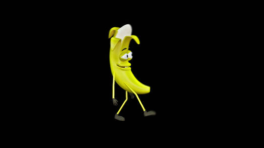 香蕉跳滑稽舞蹈
