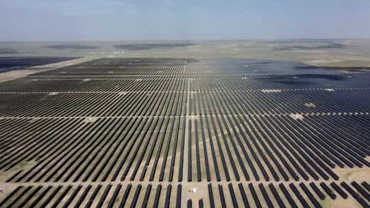 西部沙漠光伏发电新能源
