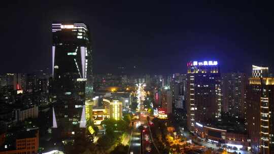 福建莆田东园东路夜景莆田夜景