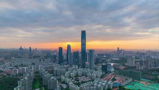 广东省东莞市城市风光延时