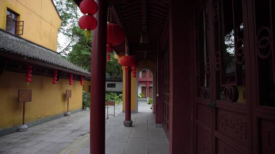 杭州飞来峰三天竺法镜寺建筑