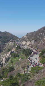 泰安泰山山顶风景