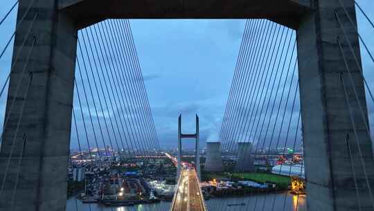 上海跨江大桥 闵浦大桥 交通 基建 桥梁