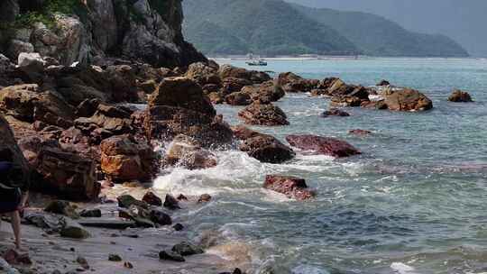 杨梅坑礁石海岸