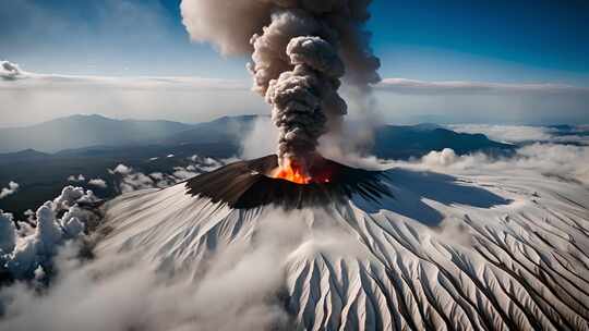 火山爆发