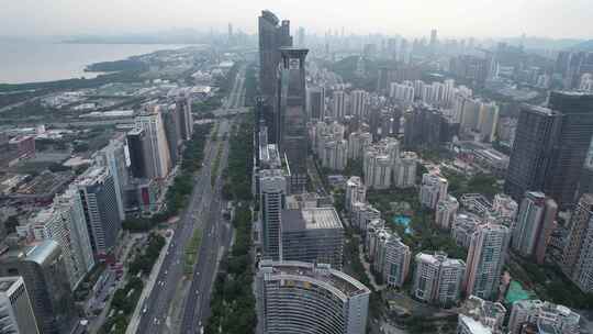 深圳福田区城市建筑交通