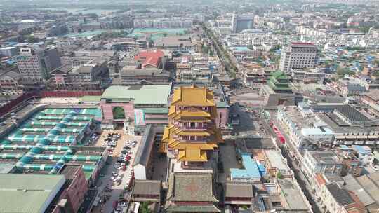 河北开封鼓楼相国寺历史文化古建筑