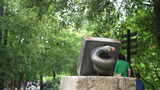 昆明金殿青铜器历史文化园滇王金印高清在线视频素材下载
