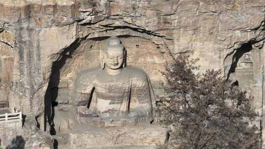 大同宣传片云冈石窟山西文旅片头石窟寺庙