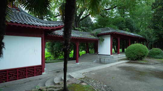 武汉东湖磨山景区盆景园