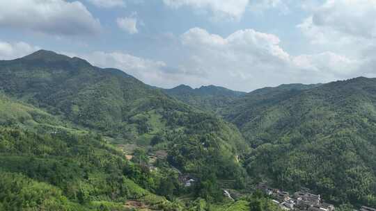 福建土楼(南靖)景区云水谣景区航拍