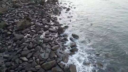 平潭海边龙王头航拍