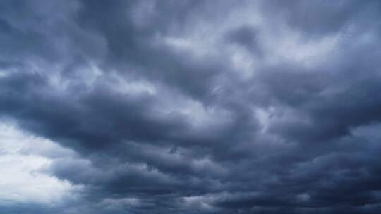 乌云延时天空阴天暴风雨来临台风天气阴雨天视频素材模板下载