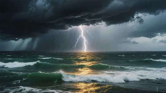 海啸龙卷风气旋气象