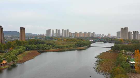 山东莒南鸡龙河风光