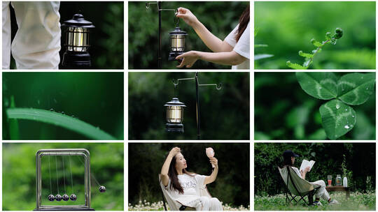 4K户外露营休闲度假享受惬意的生活