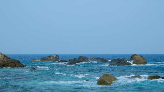 大海 礁石 岩石 海浪 海景 海南三亚