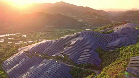 山顶太阳能 光伏基地