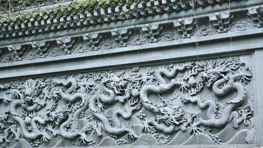 浙江普陀山法雨寺禅院建筑视频