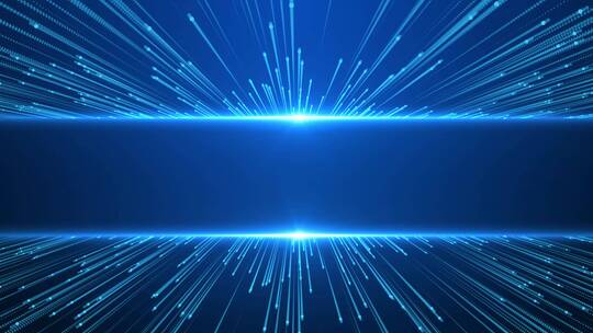 4K蓝色粒子年会颁奖粒子背景视频