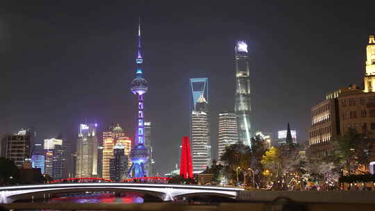上海繁华夜景
