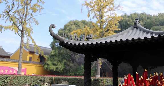 苏州重元寺香炉香火祈福