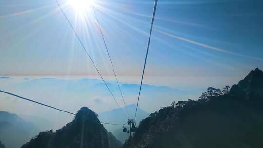 安徽黄山风景视频素材