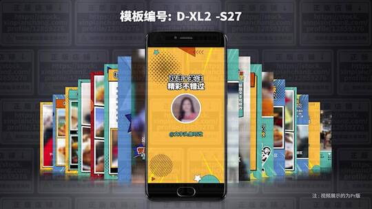 19件套视频包装模板 D-XL2-S27