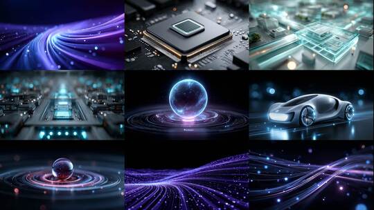 自动驾驶数据互联赋能未来交通高清在线视频素材下载