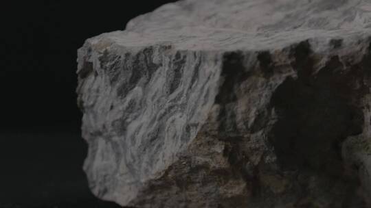 条带状斜长阳起石片岩LOG视频素材模板下载