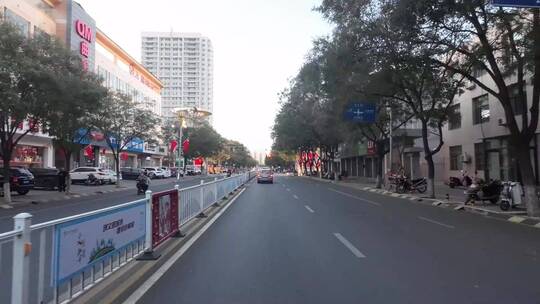 开车第一视角沿途风景 行驶在公路上(合集)