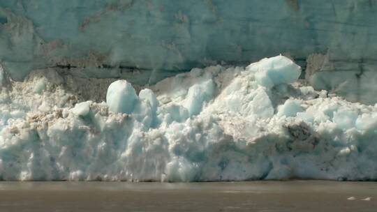 冰川融化景观视频素材模板下载