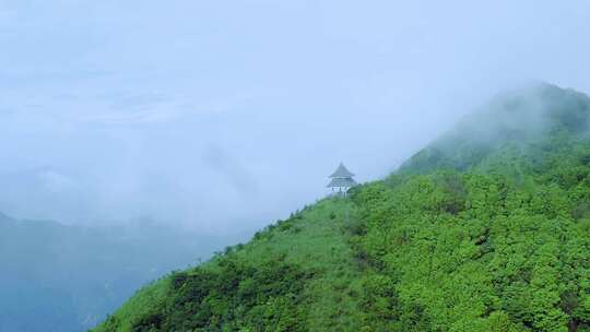 深圳梧桐山自然风光航拍视频