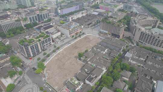 杭州西湖延安路城市风景