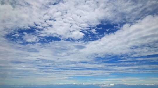 天空蓝天白云云天气自然风景自然美云层