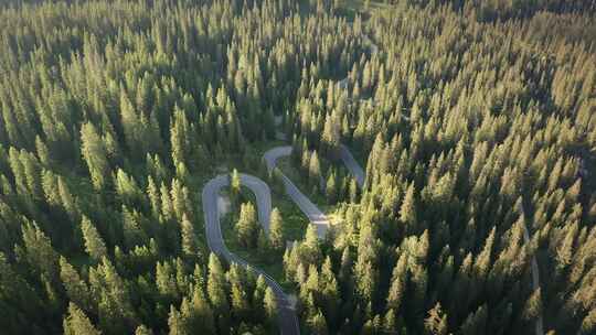 Passo Di Giau，白云石，道路